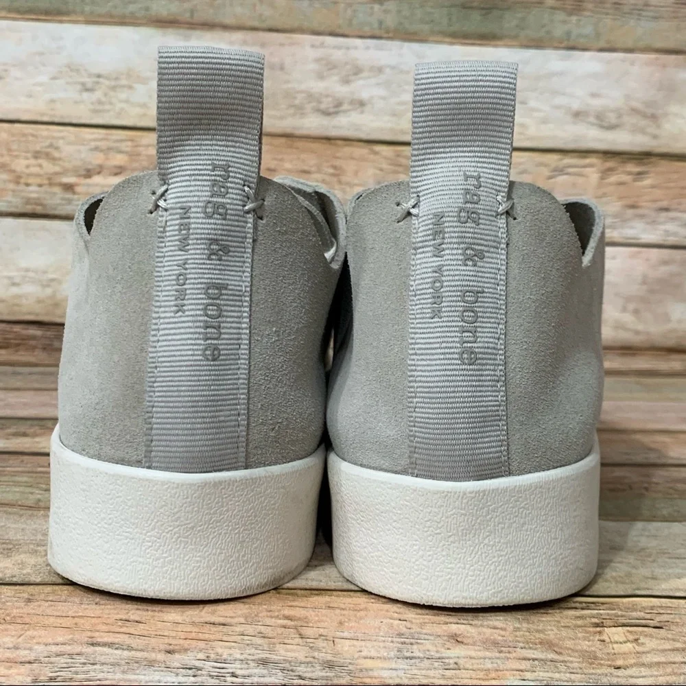 Rag And Bone Grey Slim Sneakers